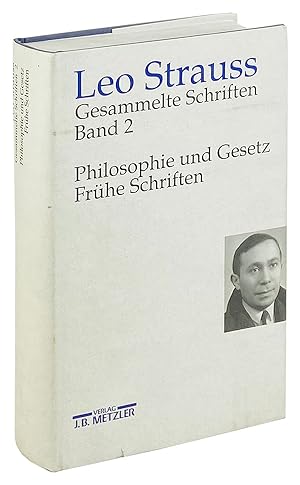 Seller image for Philosophie und Gesetz -- Fruhe Schriften [Gesammelte Schriften Band 2] for sale by Capitol Hill Books, ABAA