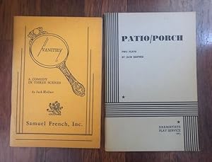 Seller image for Vanities & Patio/Porch (2 titles) A Comedy in Three Scenes / Two Plays for sale by The Groaning Board