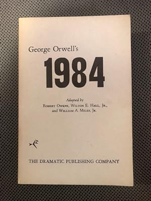 Imagen del vendedor de George Orwell's 1984 A Play in Three Acts a la venta por The Groaning Board