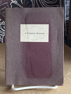 Immagine del venditore per A Victorian Memento: A Literary Evening - Robert Browning, Alfred Tennyson venduto da Big Star Books