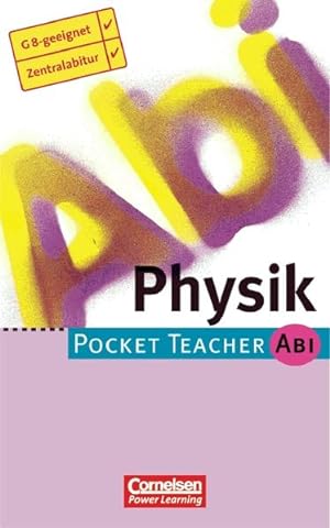 Bild des Verkufers fr Pocket Teacher Abi. Sekundarstufe II -Bisherige Ausgabe: Pocket Teacher Abi, Physik zum Verkauf von Versandantiquariat Felix Mcke