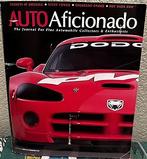 Auto Aficionado The Journal For Fine Automobile Collectors & Enthusiasts Jan/Feb 2006 Vol 2 No 1