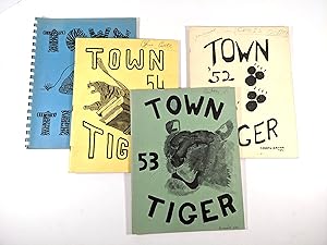 4 Yearbooks TOWN SCHOOL FOR BOYS, San Francisco, 1952-1955 with an Opera Review by 8th Grader JOH...