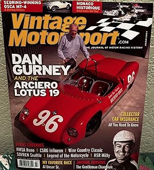 Seller image for Vintage Motorsport The Journal of Motor Racing History Jul/Aug 2008 Number 4 for sale by Crossroads Books