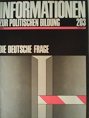 Imagen del vendedor de Informationen zur politischen Bildung Nr. 203 a la venta por ANTIQUARIAT FRDEBUCH Inh.Michael Simon