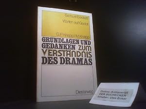 Seller image for Samuel Beckett, Warten auf Godot. von Gerhard P. Knapp u. Mona Knapp / Grundlagen und Gedanken zum Verstndnis des Dramas for sale by Der Buchecker