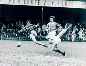 Foto Fußball, Altona gegen Billstedt, 1974