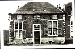 Bild des Verkufers fr Ansichtskarte / Postkarte Naarden Nordholland Niederlande, Comenius Museum zum Verkauf von akpool GmbH