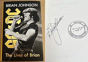 Brian Johnson "The Lives of Brian" UK Signed First Edition, First Printing