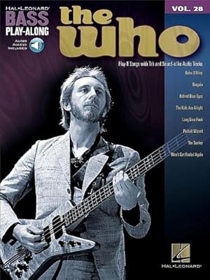 Bild des Verkufers fr The Who Bass Play-Along Volume 28 Book/Online Audio [With CD (Audio)] zum Verkauf von AHA-BUCH GmbH