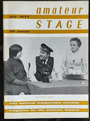 Image du vendeur pour Amateur Stage July 1977 mis en vente par Shore Books