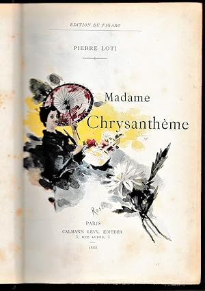 Madame Chrysantheme (association copy)