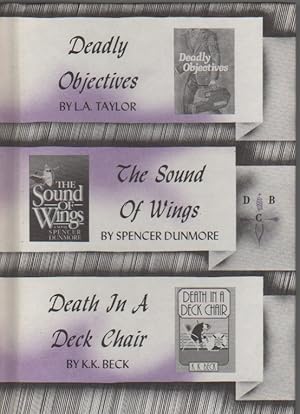 Image du vendeur pour Deadly Objectives / The Sound of Wings / Death in a Deck Chair mis en vente par Biblio Pursuit