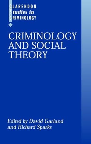 Seller image for Criminology and Social Theory for sale by GreatBookPricesUK