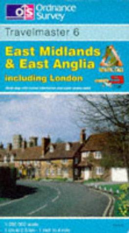 Bild des Verkufers fr East Midlands and East Anglia Including London (Sheet 6) (Travelmaster S.) zum Verkauf von WeBuyBooks