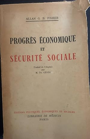 Progrès économique et sécurité sociale