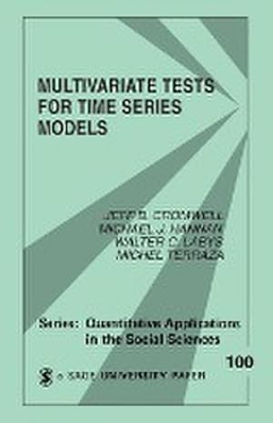 Seller image for Multivariate Tests for Time Series Models for sale by AHA-BUCH GmbH