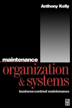 Seller image for Maintenance Organization and Systems for sale by AHA-BUCH GmbH
