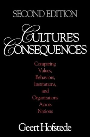 Seller image for Culture's Consequences : Comparing Values, Behaviors, Institutions and Organizations Across Nations for sale by AHA-BUCH GmbH