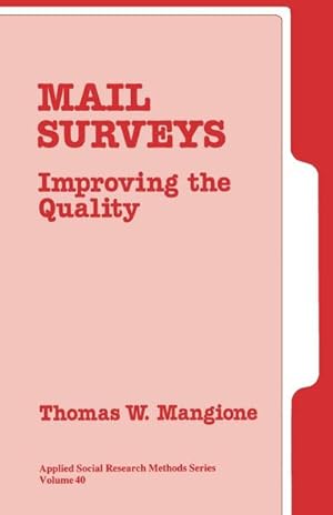 Seller image for Mail Surveys : Improving the Quality for sale by AHA-BUCH GmbH