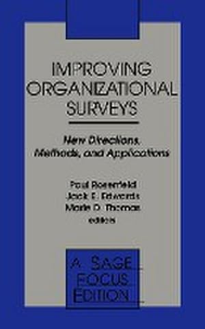Seller image for Improving Organizational Surveys : New Directions, Methods, and Applications for sale by AHA-BUCH GmbH