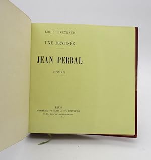 Seller image for Jean Perbal for sale by L'Ancienne Librairie
