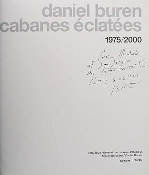 Cabanes éclatées 1975/2000