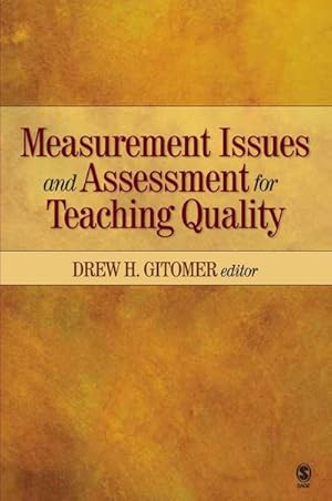 Image du vendeur pour Measurement Issues and Assessment for Teaching Quality mis en vente par AHA-BUCH GmbH