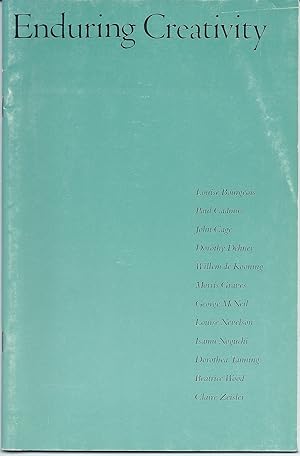 Image du vendeur pour April 15 - June 15, 1988; ENDURING CREATIVITY mis en vente par Ceramic Arts Library