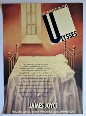 Seller image for ULYSSES: The Corrected Text: Promotional Poster for sale by Dale Steffey Books, ABAA, ILAB