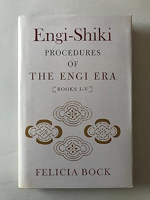 Imagen del vendedor de Engi-shiki : procedures of the Engi era. [1], Books I - V (only) a la venta por Carothers and Carothers