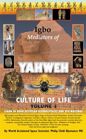 Imagen del vendedor de Igbo Mediators of Yahweh Culture of Life : Learn to Read Egyptian Hieroglyphs and Ufo Writings a la venta por GreatBookPrices