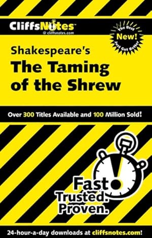 Seller image for Cliffsnotes Shakespeare's the Taming of the Shrew for sale by GreatBookPricesUK