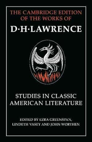 Immagine del venditore per Studies in Classic American Literature venduto da GreatBookPrices
