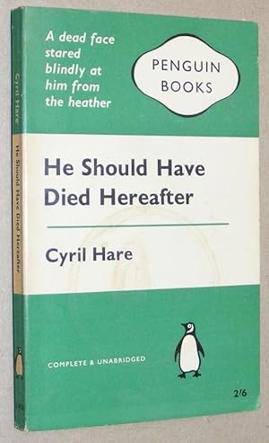 Bild des Verkufers fr He Should Have Died Hereafter zum Verkauf von Nigel Smith Books