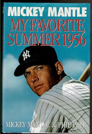 Mickey Mantle Signed Yankees A Great Switch Hitter 18x24 1986