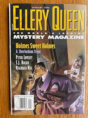 Image du vendeur pour Ellery Queen Mystery Magazine January 1996 mis en vente par Scene of the Crime, ABAC, IOBA