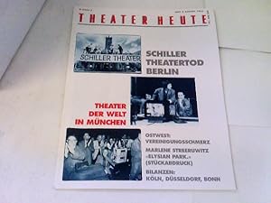 THEATER HEUTE 1993 Heft 08