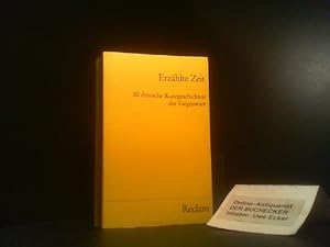 Bild des Verkufers fr Erzhlte Zeit : 50 dt. Kurzgeschichten d. Gegenwart. hrsg. von Manfred Durzak / Universal-Bibliothek ; Nr. 9996 zum Verkauf von Der Buchecker