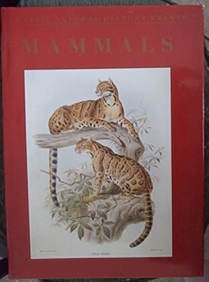 Seller image for CLA.NAT.HIST.PRINTS MAMMALS (Classic Natural History Prints) for sale by WeBuyBooks