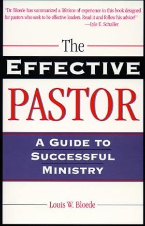 Bild des Verkufers fr Effective Pastor : A Guide to Successful Ministry zum Verkauf von GreatBookPricesUK