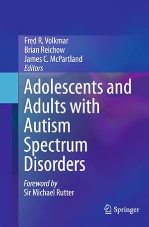 Seller image for Adolescents and Adults With Autism Spectrum Disorders for sale by GreatBookPrices