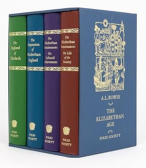 Seller image for The Elizabethan Age. [A six-volume boxed set comprising The England of Elizabeth; The Expansion of Elizabethan England; The Elizabethan Renaissance: the Life of the Society; and The Elizabethan Renaissance: the Cultural Achievement] for sale by Michael Treloar Booksellers ANZAAB/ILAB