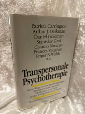 Bild des Verkufers fr Transpersonale Psychotherapie : neue Wege in d. Psychotherapie - transpersonale Anstze, Methoden u. Ziele in d. therapeut. Praxis. Seymour Boorstein (Hrsg.). Mit Beitr. von Seymour Boorstein . [Einzig berecht. bers. aus d. Amerikan. von Elke von Scheidt] zum Verkauf von Antiquariat Jochen Mohr -Books and Mohr-