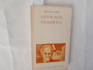 Bild des Verkufers fr Antologa filosfica. zum Verkauf von Librera "Franz Kafka" Mxico.