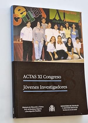 ACTAS XI CONGRESO, JOVENES INVESTIGADORES
