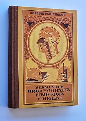 Imagen del vendedor de ELEMENTOS DE ORGANOGRAFA, FISIOLOGA E HIGIENE a la venta por Libros con Vidas