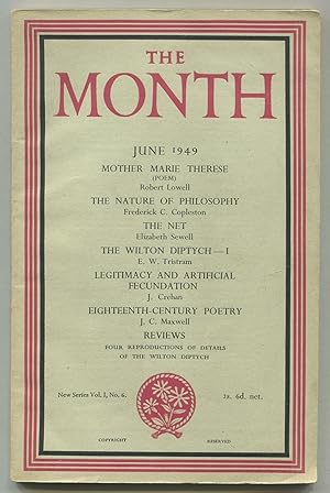 Seller image for The Month - New Series, Vol. I, No. 6, June 1949 for sale by Between the Covers-Rare Books, Inc. ABAA