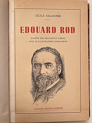 Image du vendeur pour Edouard Rod mis en vente par ShepherdsBook