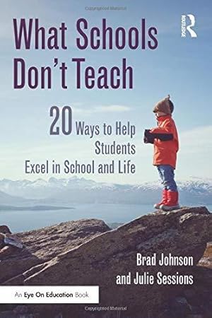 Bild des Verkufers fr What Schools Don't Teach: 20 Ways to Help Students Excel in School and Life zum Verkauf von WeBuyBooks